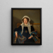 Joséphine Schwartz von Mohrenstern née Vicomtesse Goupy de Quabeck - Ferdinand Georg Waldmüller — quadro incorniciato alla parete