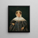Joséphine Schaumburg née Stahel - Ferdinand Georg Waldmüller — gerahmtes Bild an der Wand