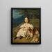 Julia Comtesse Apraxine - Ferdinand Georg Waldmüller — quadro incorniciato alla parete