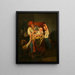 Mutterglück - Ferdinand Georg Waldmüller — quadro incorniciato alla parete