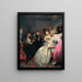 Pauvres félicitations - Ferdinand Georg Waldmüller — quadro incorniciato alla parete