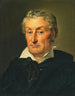 Portrait eines Gentlemans mit weißen, gewellten Haaren - Ferdinand Georg Waldmüller — Ansicht des Kunstwerks
