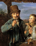 Taglöhner con suo figlio - Ferdinand Georg Waldmüller — vista dell’opera