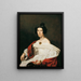 L'Épouse du fonctionnaire de la cour Josef von Stadler - Ferdinand Georg Waldmüller — quadro incorniciato alla parete