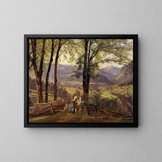 Ferdinand Georg Waldmller - View of Ischl.webp