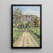 The road to Evordes - Ferdinand Hodler — framed artwork on a wall