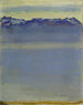 Der Genfersee mit den Savoyer Alpen - Ferdinand Hodler — Ansicht des Kunstwerks