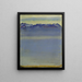 Der Genfersee mit den Savoyer Alpen - Ferdinand Hodler — gerahmtes Bild an der Wand