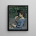 Portrait von Helen Weigl - Ferdinand Hodler — gerahmtes Bild an der Wand