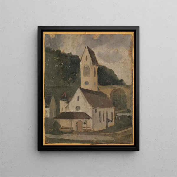 Ferdinand Hodler - The Church Of Rmlingen.webp