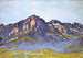 Die weißen Zähne in Champéry bei Sonnenaufgang - Ferdinand Hodler — Ansicht des Kunstwerks