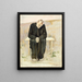 Der Desillusionierte - Ferdinand Hodler — gerahmtes Bild an der Wand