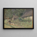 Hinter dem Stall - Ferdinand Katona — gerahmtes Bild an der Wand