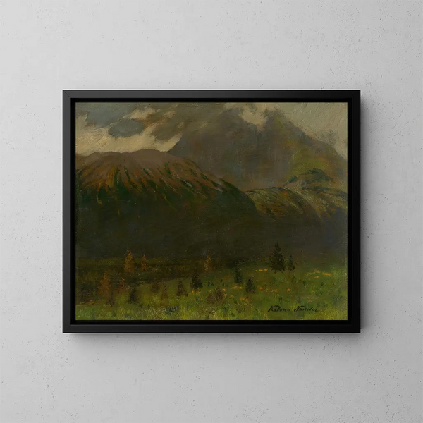 Gerlachov - Ferdinand Katona — gerahmtes Bild an der Wand