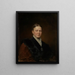 Portrait von Julie Miller in Aichholz - Ferdinand Keller — gerahmtes Bild an der Wand