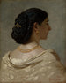 Portrait von Nana Risi - Ferdinand Keller — Ansicht des Kunstwerks