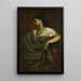 Portrait de Nanna Risi - Ferdinand Keller — quadro incorniciato alla parete
