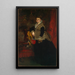 Portrait de Wilhelmine Keller - Ferdinand Keller — quadro incorniciato alla parete