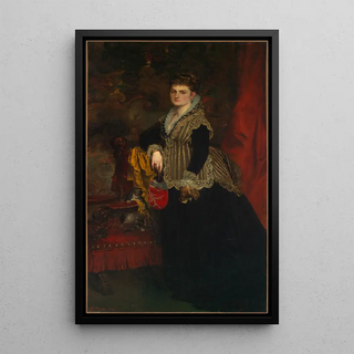 Ferdinand Keller - Portrait of Wilhelmine Keller.webp
