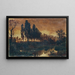 Paesaggio Bavarese - Ferdinand Knab — quadro incorniciato alla parete