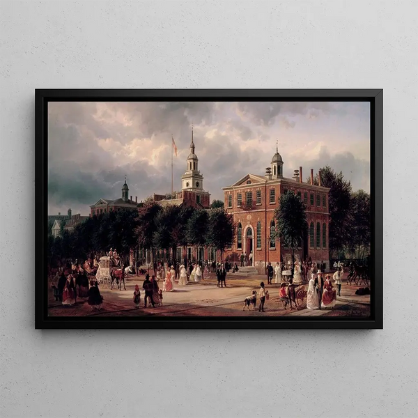 Ferdinand Richardt - Independence Hall in Philadelphia.webp