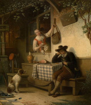 Ferdinand de Braekeleer - Resting Hunter.webp