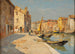 Canal in Venice - Ferdinando Silvani — artwork view