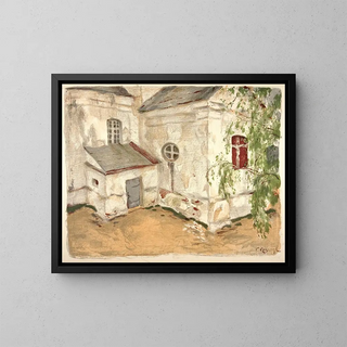 Ferdynand Ruszczyc - Church in Lithuania.webp