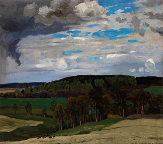 Ferdynand Ruszczyc - Landscape with Clouds.webp