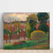Riproduzione del dipinto Chiuso in Bretagna di Paul Gauguin