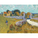 Reproduktion des Gemäldes Ferme en Provence - Vincent van Gogh