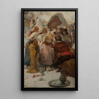 Fernand Cormon - An Exotic Woman and Her Attendants.webp