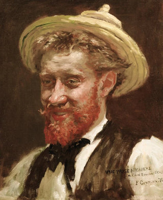 Fernand Cormon - Portrait dhomme au chapeau.webp