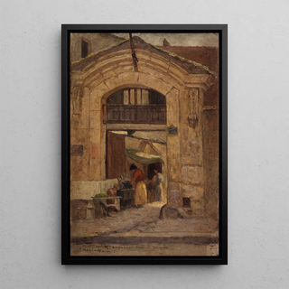 Fernand Maillaud - Porte rue SaintJacques.webp