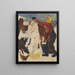 Ablutions in the Countryside - Filipp Malyavin — framed artwork on a wall