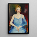 Portrait von Else Prior Havemann - Filipp Malyavin — gerahmtes Bild an der Wand