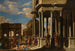 Caprice architettonico con una processione bacchica - Filippo Gagliardi — vista dell’opera