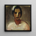 Girl of California I - Helene Schjerfbeck — framed artwork on a wall
