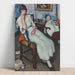 Riproduzione del dipinto Ragazza in bianco - Samuel John Peploe