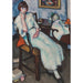 Riproduzione del dipinto Ragazza in bianco - Samuel John Peploe