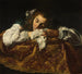 Fille endormie - Domenico Fetti — vista dell’opera