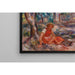 Reproduktion des Gemäldes Mädchen am Fuß eines Baumes - Pierre-Auguste Renoir