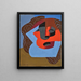 Composition - Fillia — quadro incorniciato alla parete