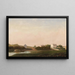 Maisons Babson et Ellery - Fitz Henry Lane — gerahmtes Bild an der Wand