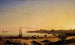 Fort de scène à travers le port de Gloucester - Fitz Henry Lane — Ansicht des Kunstwerks