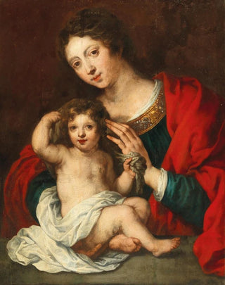 Flemish School - Madonna and Child.webp