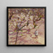 Flower Painting at Giverny - Theodore Robinson — framed artwork on a wall