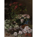 Reproduktion des Gemäldes Frühlingsblumen - Claude Monet