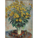 Reproduction of the painting Flowers of Jerusalem artichoke - Claude Monet