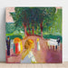 Reproduktion des Gemäldes Flirt im Park - Edvard Munch